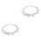 2Pcs Yellow Sun Shaped Neon Night Light Lamp for Home Decor 3