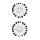 100Pcs Simulated Black Plastic Doll Eyes DIY Craft Doll Accessories 5