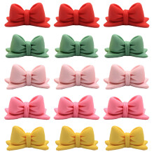 60Pcs Assorted Resin Bowknots DIY Craft Accessories for Party Decor