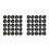 200Pcs Windproof Black Nonwoven Microphone Covers One-Time Use 6