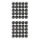 200Pcs Windproof Black Nonwoven Microphone Covers One-Time Use 9