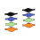 8Pcs Practical Black Microphone Pouch Bags with Pocket for Mic Storage 4