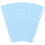 20Pcs Premium Mask Making Ear Rope Buckle Light Blue Easy Install Hook 10