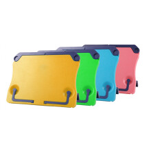 2Pcs Pink Lightweight Music Sheet Stand with Non-Slip Rubber Feet
