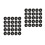 200Pcs Windproof Black Nonwoven Microphone Covers One-Time Use 10