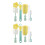 2Pcs Multi-Use Milk Bottle & Straw Brushes Durable Sponge Cleaning Set 8