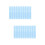 20Pcs Premium Mask Making Ear Rope Buckle Light Blue Easy Install Hook 7