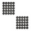200Pcs Windproof Black Nonwoven Microphone Covers One-Time Use 4
