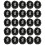 200Pcs Windproof Black Nonwoven Microphone Covers One-Time Use 3
