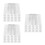 60Pcs Reusable Transparent Plastic Book Covers Clear Sleeve Protectors 7