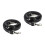 2Pcs Black PU Shoulder Strap Replacement for 6
