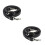 2Pcs Black PU Shoulder Strap Replacement for 4
