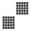 200Pcs Windproof Black Nonwoven Microphone Covers One-Time Use 7