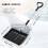 Black Snow Removal Tool Lightweight Snow with Handle 9