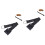 2Pcs Black Cello Strap Stop Adjustable Anti-Slip Holder for Floor Use 6
