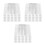 60Pcs Reusable Transparent Plastic Book Covers Clear Sleeve Protectors 9