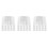 60Pcs Reusable Transparent Plastic Book Covers Clear Sleeve Protectors 10