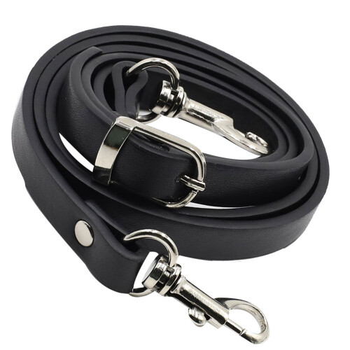 2Pcs Black PU Shoulder Strap Replacement for 2