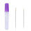 60Pcs Large Eye Pointed Silver Needles for Cross Stitch and Crafting 10