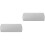 2Pcs Ergonomic Knee Pillow for Legs Grey Lumbar Cushion 6