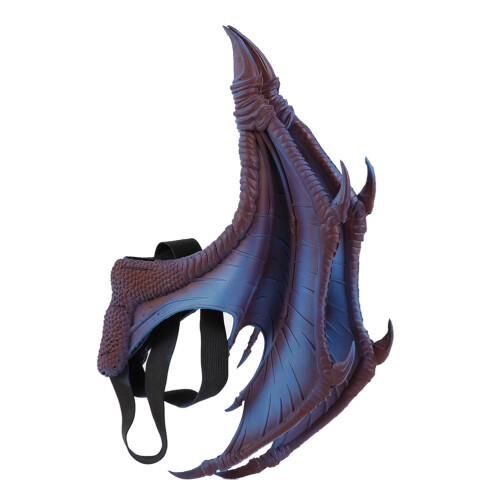 2Pcs Purple Costume Creative 3D Wing Props for Kids 1
