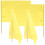 12Pcs Yellow Match Referee Flags High Visibility Handheld Sports Flags 1