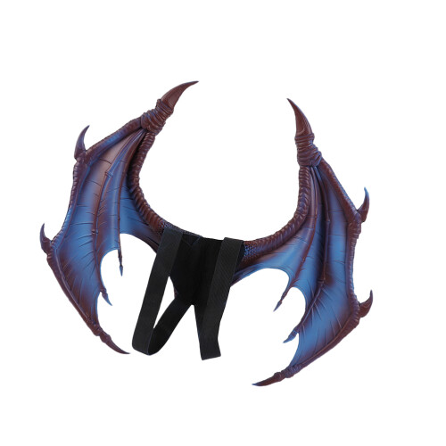 2Pcs Purple Costume Creative 3D Wing Props for Kids 2