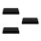 3Pcs Secure Clamp Model Spray Painting Station with Black Plastic Base 3