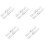 10Pcs Elastic Baseball Belt for Youth Men White Adjustable PU 4