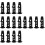 16Pcs Black Plastic Trash Bin Lid Pins Wheeled Garbage Can Locks 7