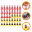 200Pcs Miniature Traffic Cones Interactive Plastic Traffic Model Toys 5