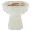 3Pcs Classic Beige Ceramic Footed Bowls Decorative Dessert Bowls 1