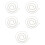 5St Parel Tailleketting Met Verstelbare Metaal Dames 9