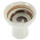 3Pcs Classic Beige Ceramic Footed Bowls Decorative Dessert Bowls 3