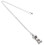 4Pcs Lightweight Silver Urn Necklace for Pet Ash Keepsake Pendant 2