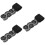 3Pcs Black Delicate Lace Trim DIY Sewing Accessory for Decoration 7