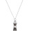4Pcs Lightweight Silver Urn Necklace for Pet Ash Keepsake Pendant 3