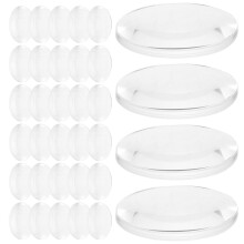 200Pcs Small Transparent Convex Lenses for Physics Teaching Tools