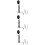 3St Mini Verkeerslicht Ornament Metaal Realistisch Model 8