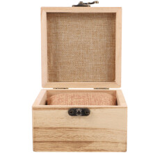 3Pcs Lightweight Wooden Watch Case Travel Organizer Jewelry Box