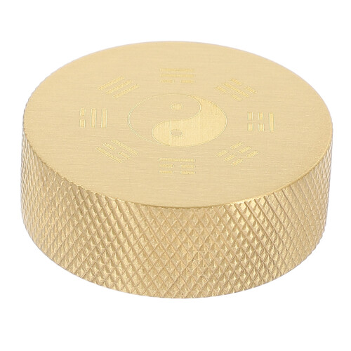5Pcs Small Copper Paperweights Smooth Surface Decorative Office Table 2