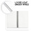 200Pcs Black Iron Binder Rings for Notebooks Loose Leaf Binding Spines 9