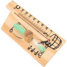 4Pcs Small Wooden Sauna Hourglass 15-Minute Reusable Sand Timer