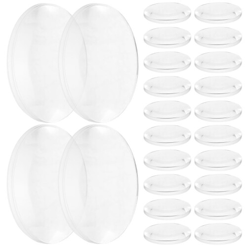 200Pcs Small Transparent Convex Lenses for Physics Teaching Tools 2