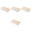 4Pcs Screen Printing Squeegee Rubber Wooden Ink for Textile 5