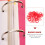 200St Plastic Binding Rings Voor DIY Organisatie 8