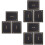 9Pcs Paperboard Diploma Covers Black Certificate Document Holders 8