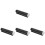4Pcs Car Dashboard Temporary Parking Aluminum Black 4