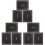 9Pcs Paperboard Diploma Covers Black Certificate Document Holders 4