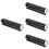 4Pcs Car Dashboard Temporary Parking Aluminum Black 8